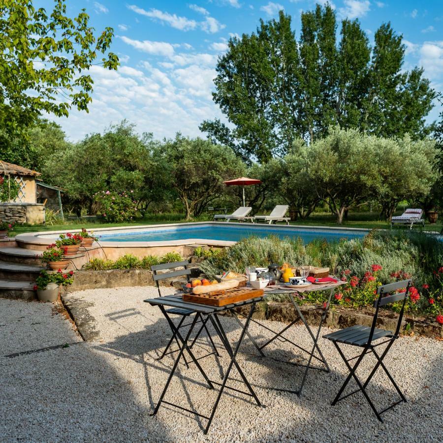 Mas De L'Arrivette Bed & Breakfast Saint-Geniès-de-Comolas Eksteriør bilde